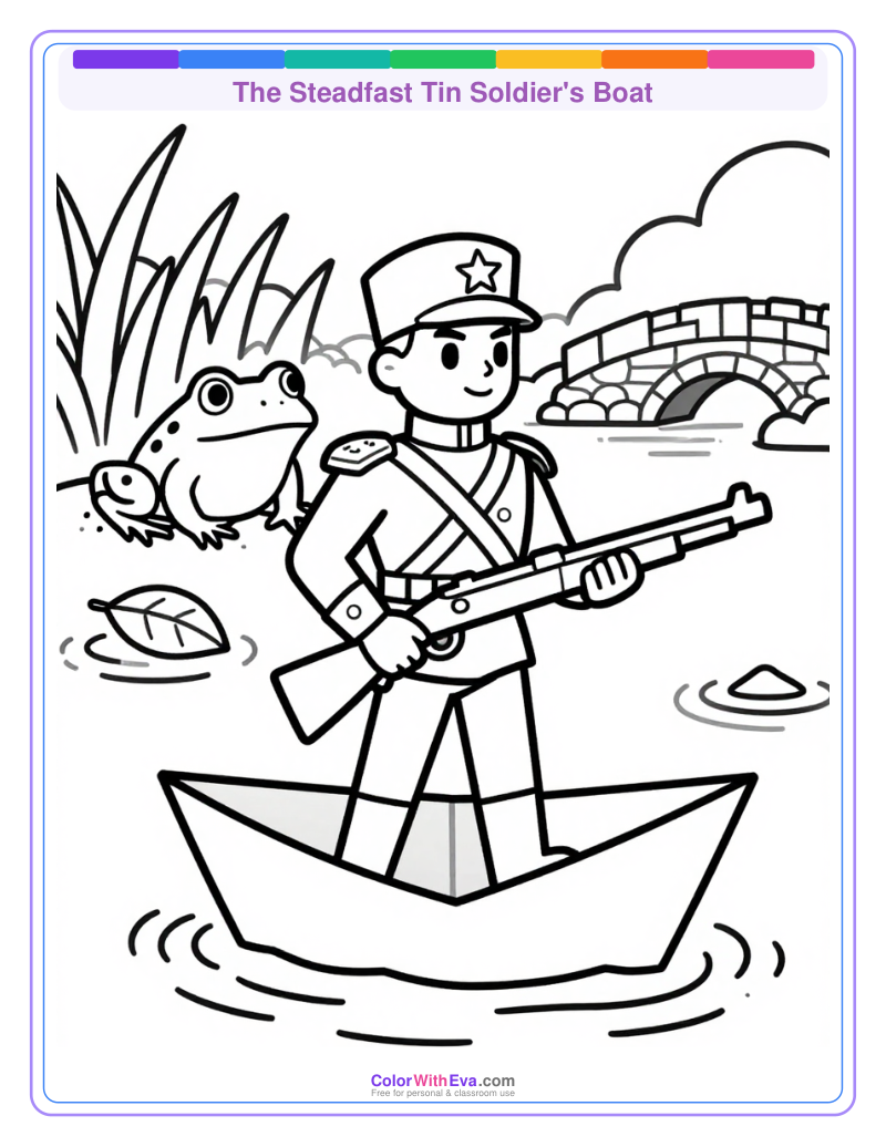 The Steadfast Tin Soldier's Boat preview