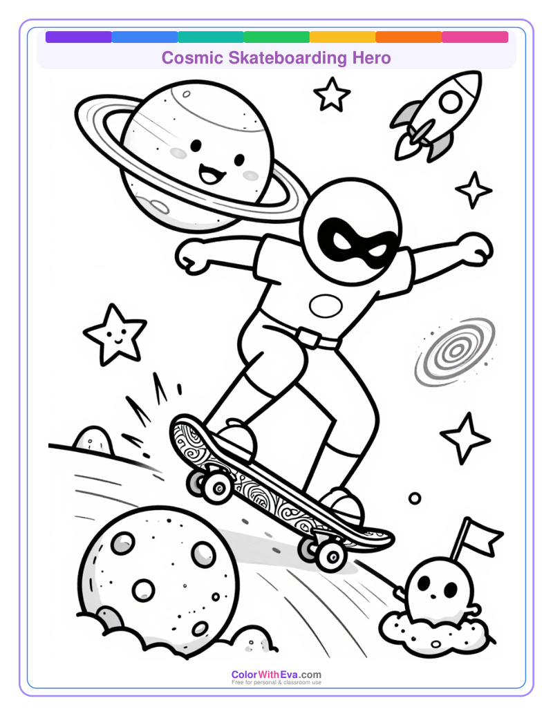 Cosmic Skateboarding Hero thumbnail