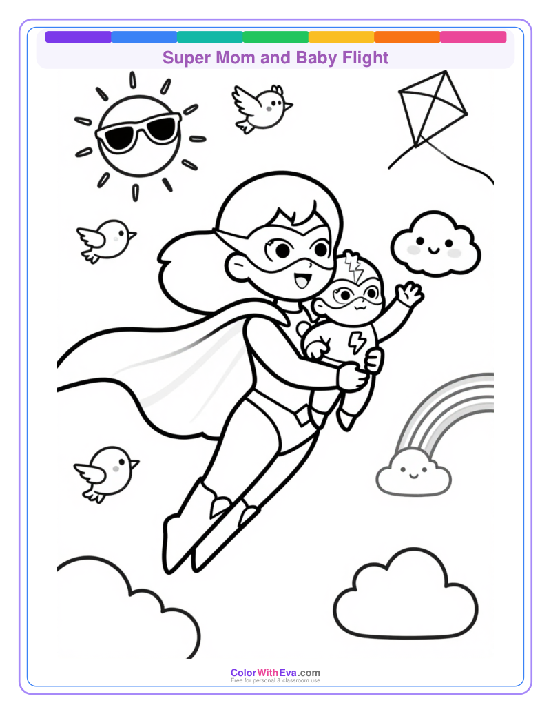Super Mom and Baby Flight thumbnail