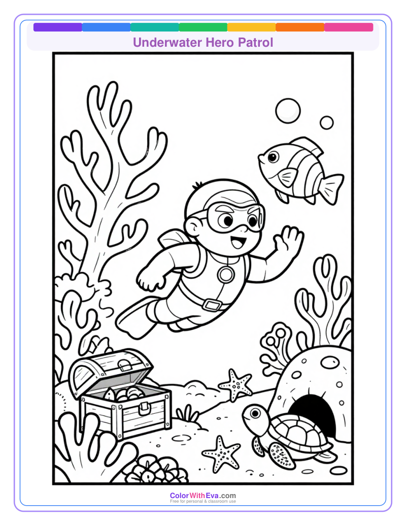 Underwater Hero Patrol preview