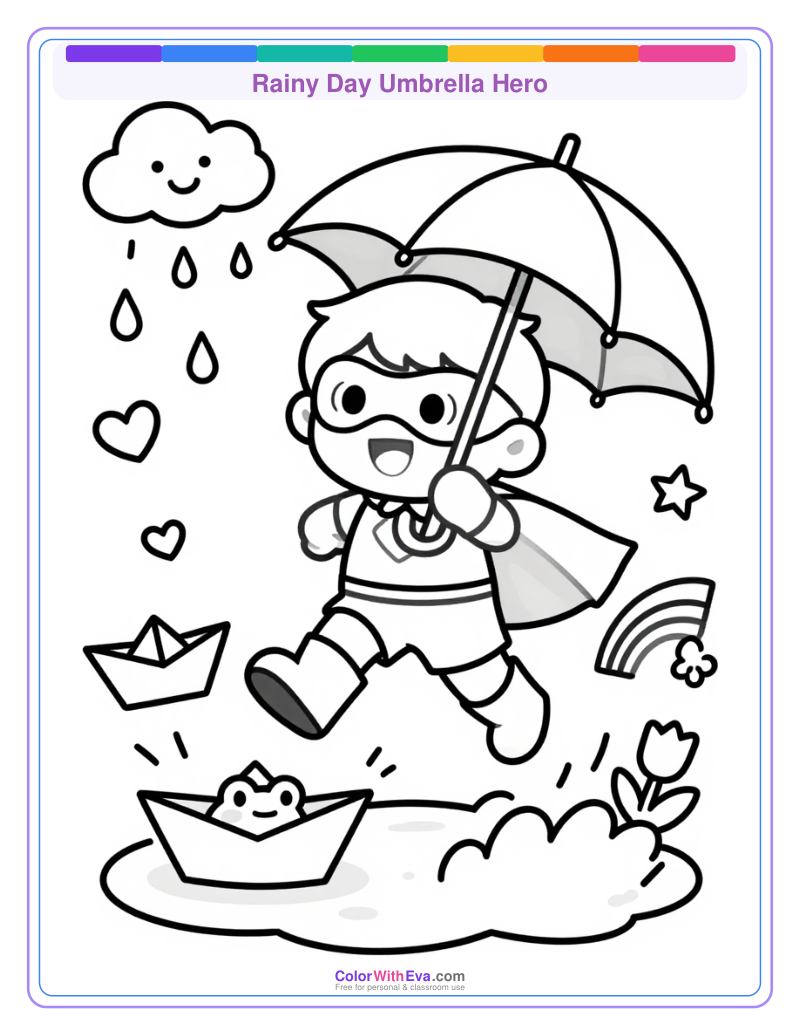 Rainy Day Umbrella Hero thumbnail