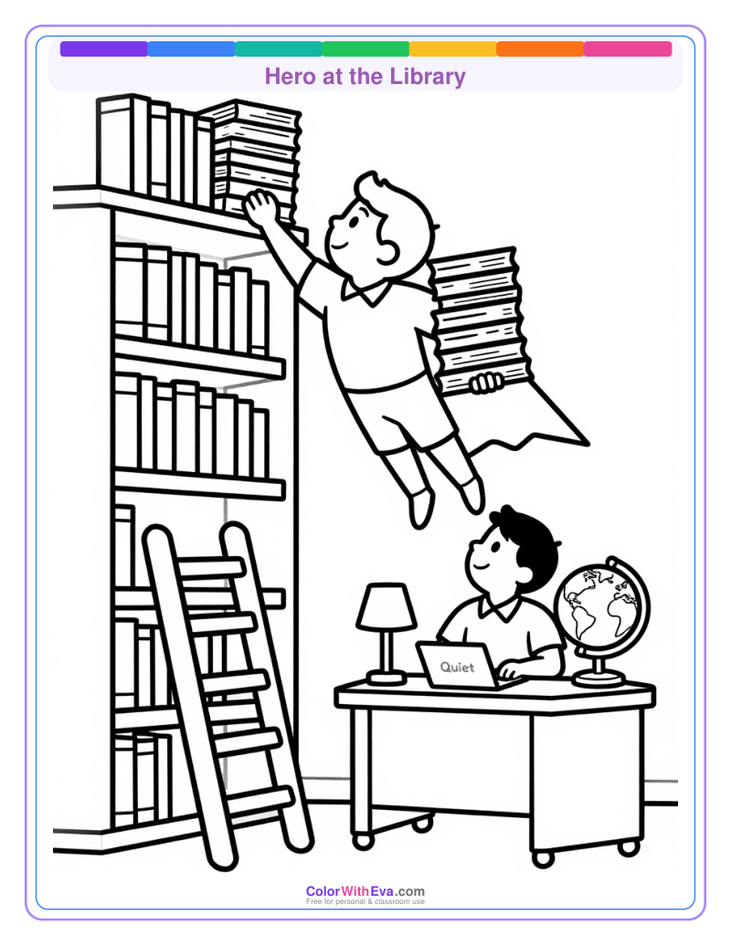 Hero at the Library preview