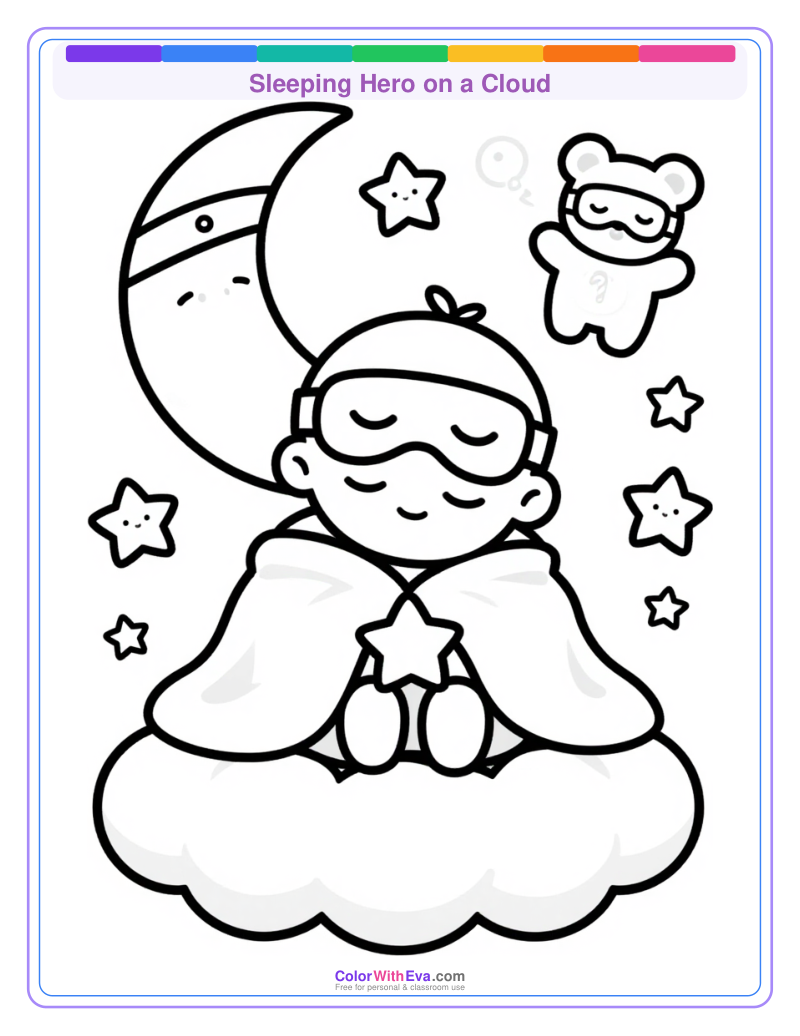 Sleeping Hero on a Cloud thumbnail