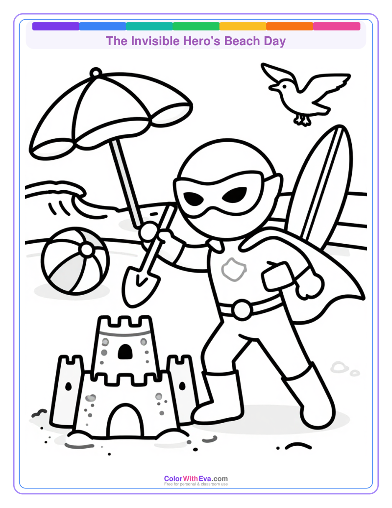 The Invisible Hero's Beach Day preview