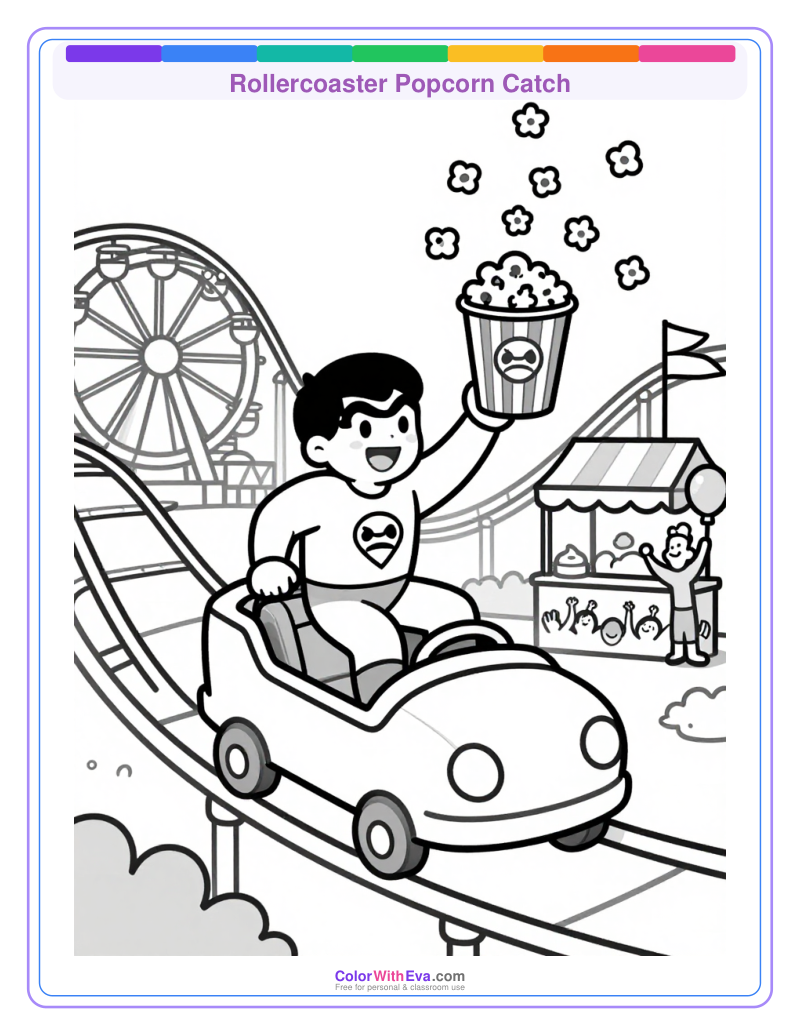 Rollercoaster Popcorn Catch thumbnail