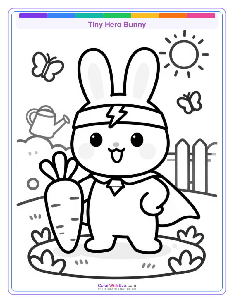 Tiny Hero Bunny preview