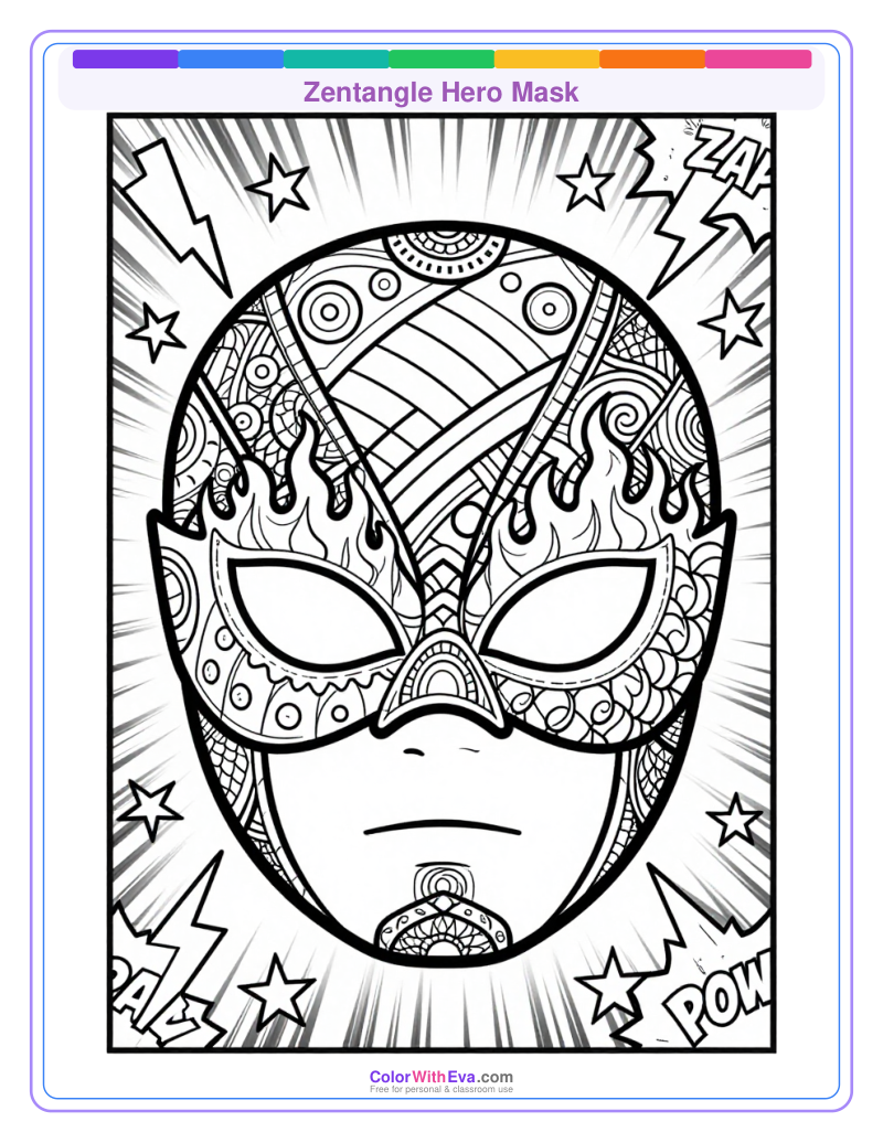 Zentangle Hero Mask thumbnail