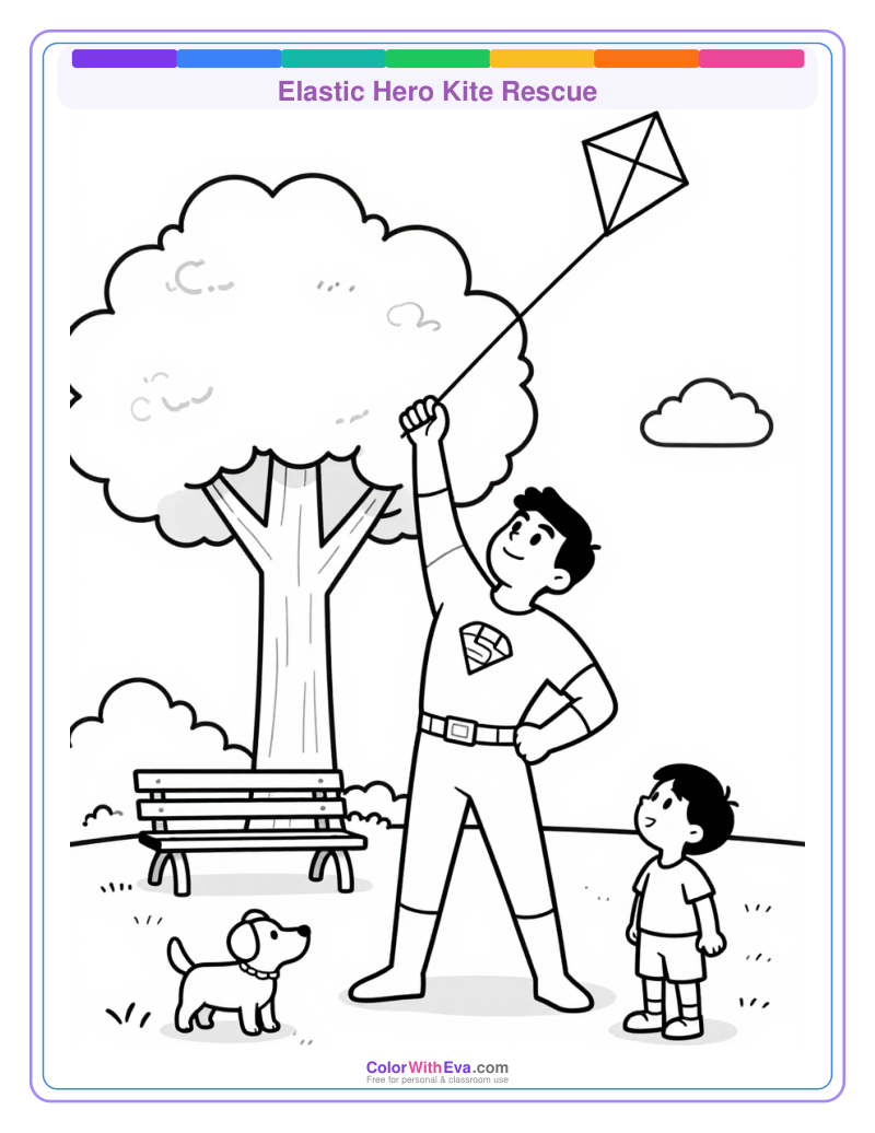Elastic Hero Kite Rescue preview