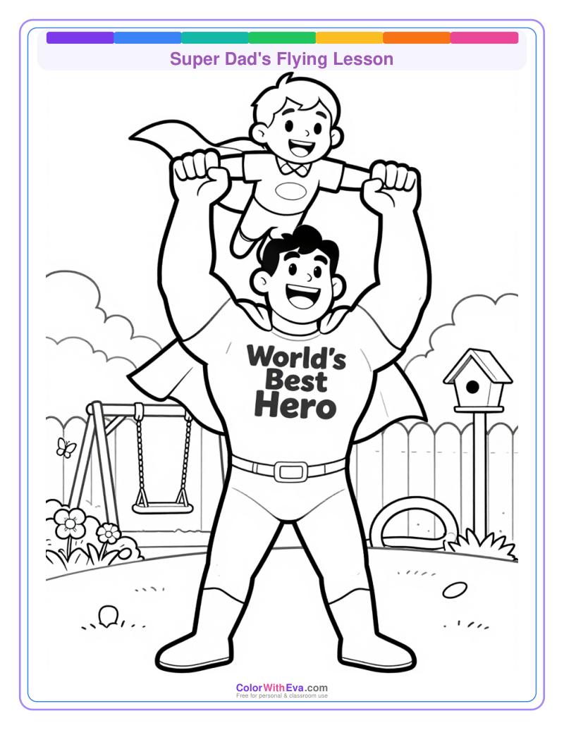 Super Dad's Flying Lesson thumbnail