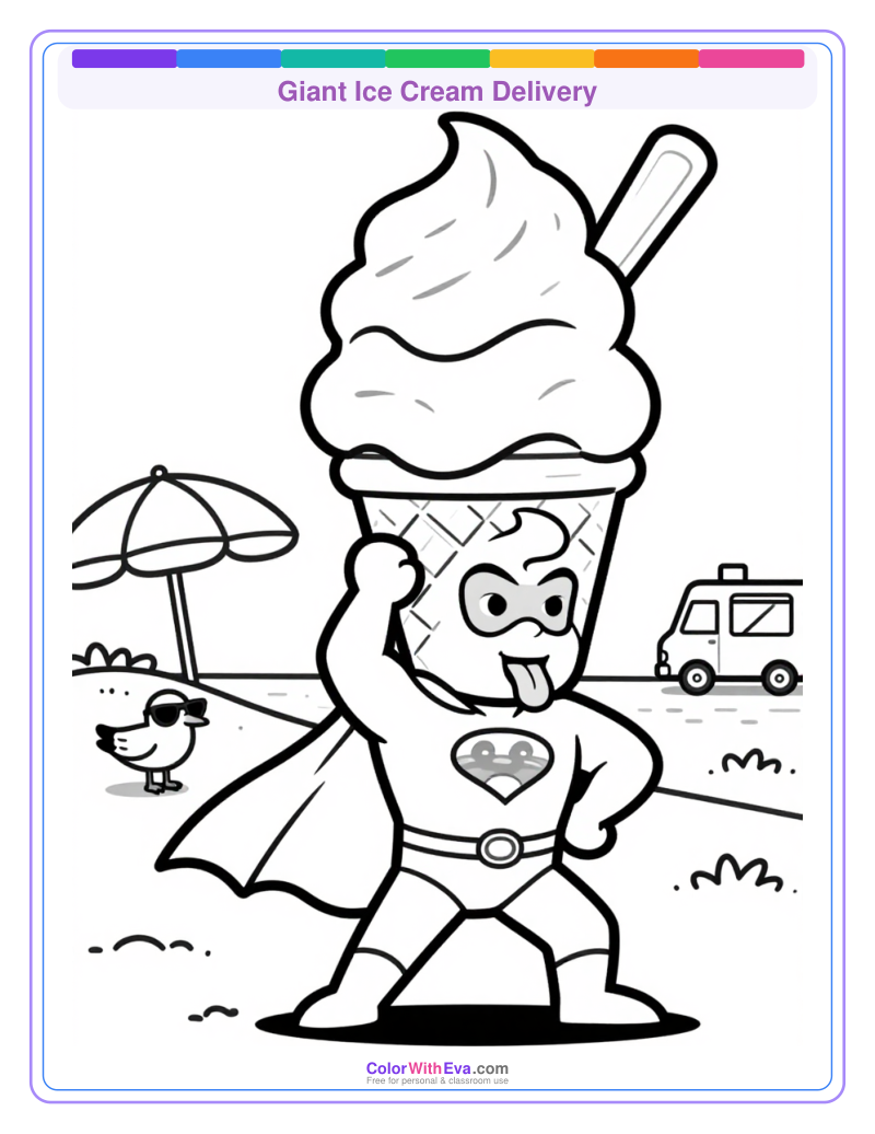 Giant Ice Cream Delivery preview
