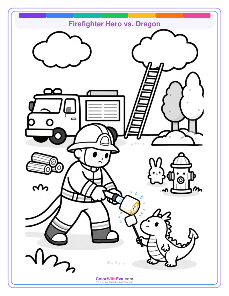 Firefighter Hero vs. Dragon thumbnail