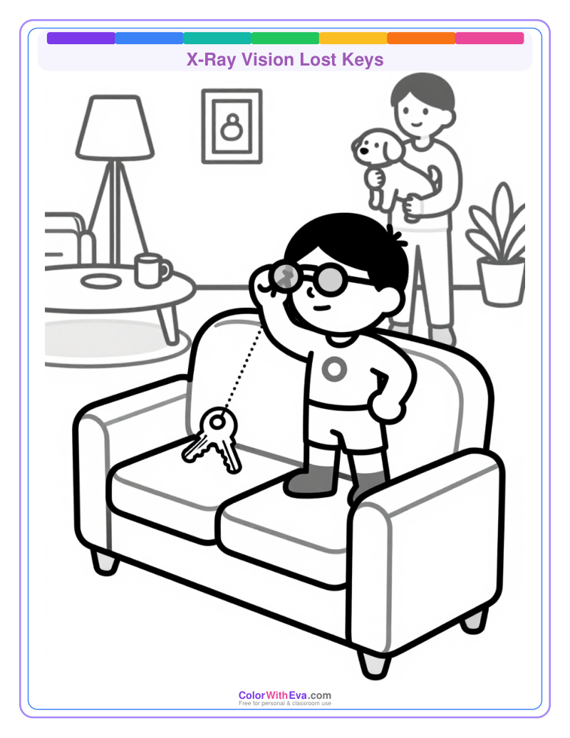 X-Ray Vision Lost Keys preview