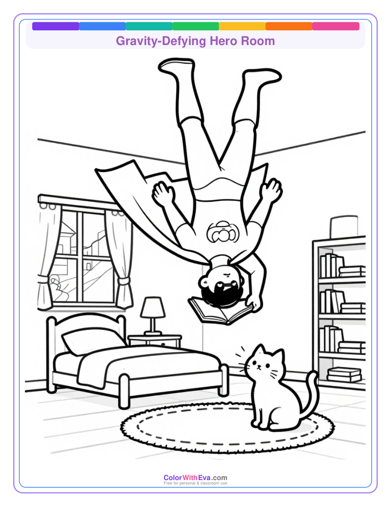 Gravity-Defying Hero Room preview