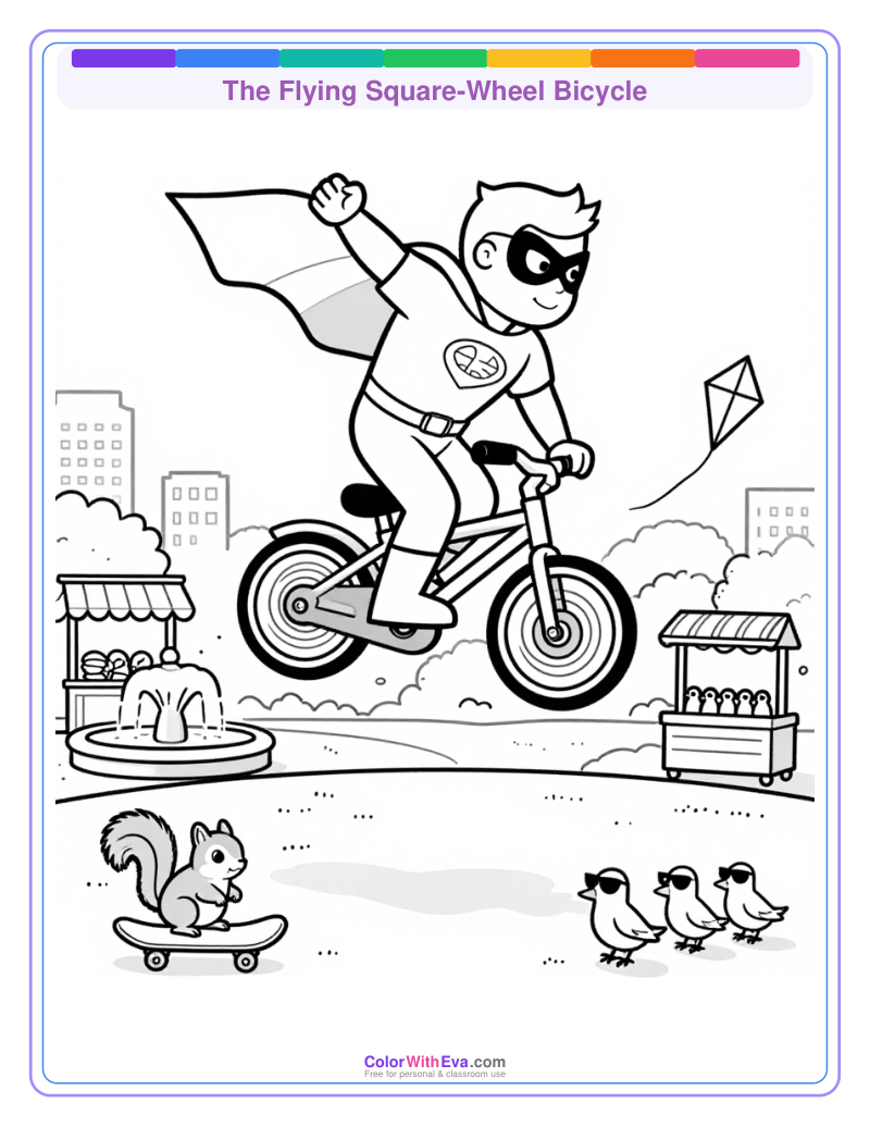 The Flying Square-Wheel Bicycle thumbnail