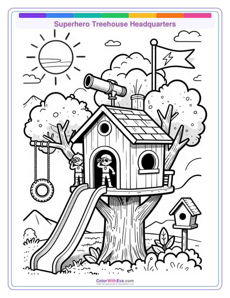 Superhero Treehouse Headquarters thumbnail