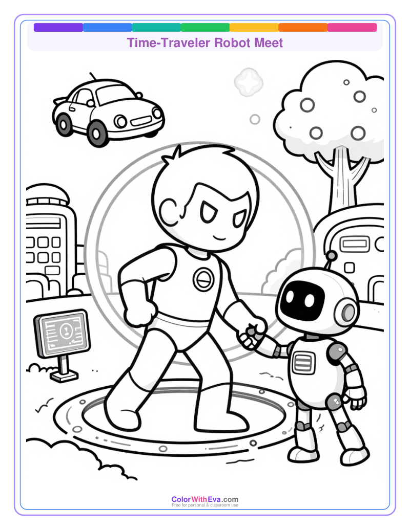 Time-Traveler Robot Meet preview