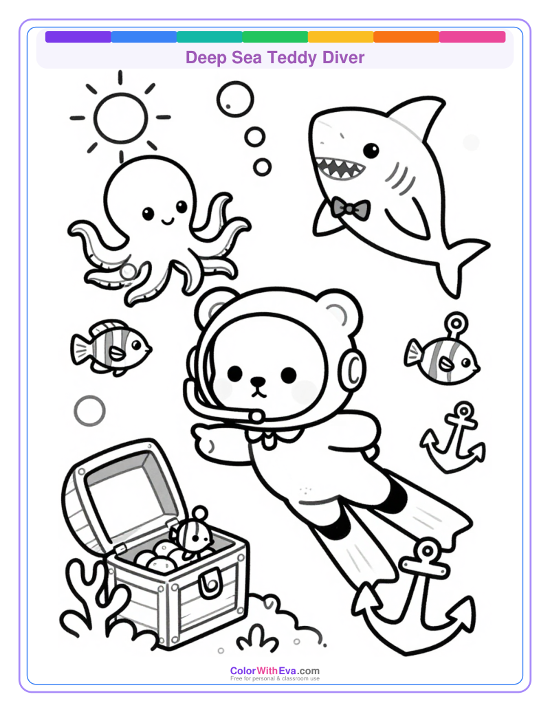 Deep Sea Teddy Diver thumbnail