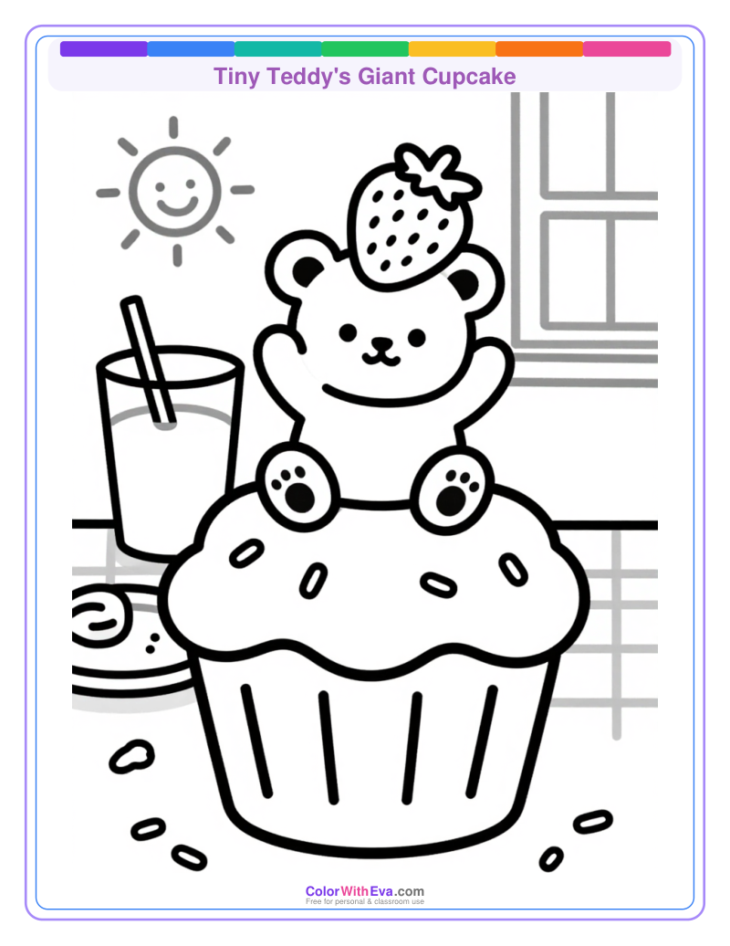 Tiny Teddy's Giant Cupcake thumbnail