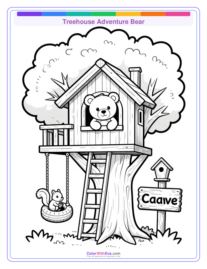 Treehouse Adventure Bear preview