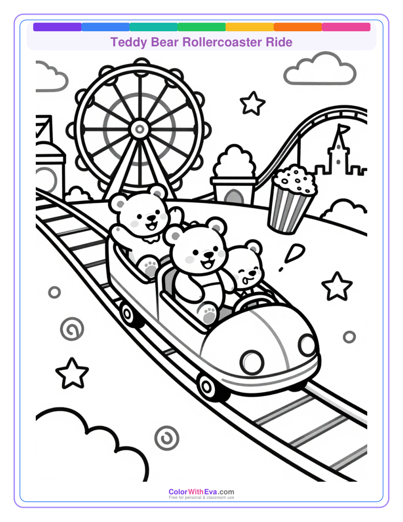Teddy Bear Rollercoaster Ride thumbnail
