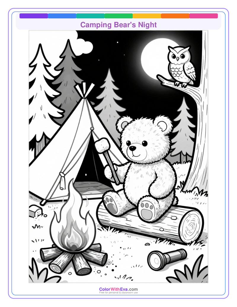 Camping Bear's Night preview