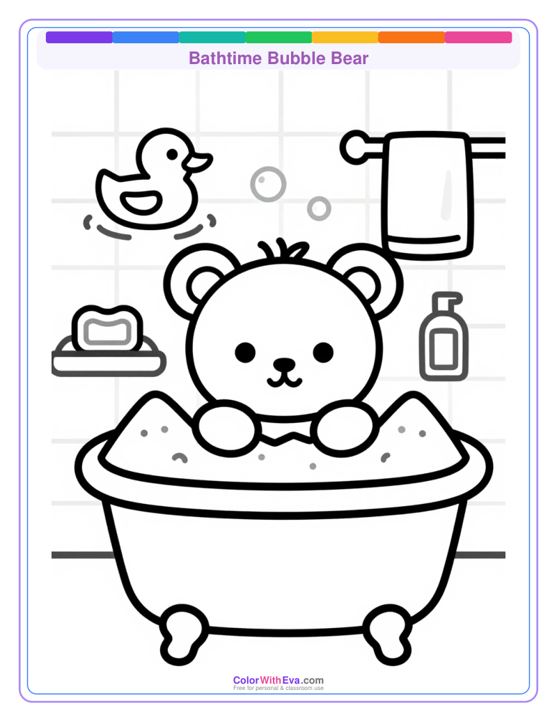 Bathtime Bubble Bear preview