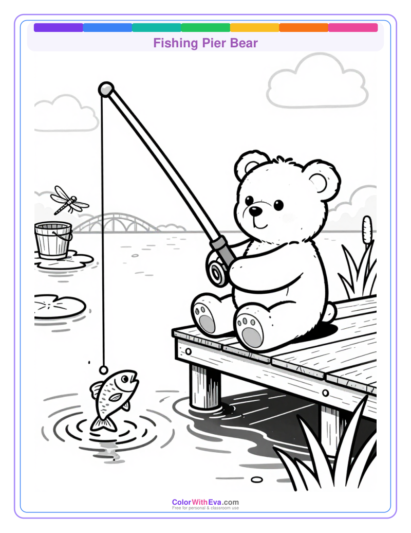 Fishing Pier Bear preview