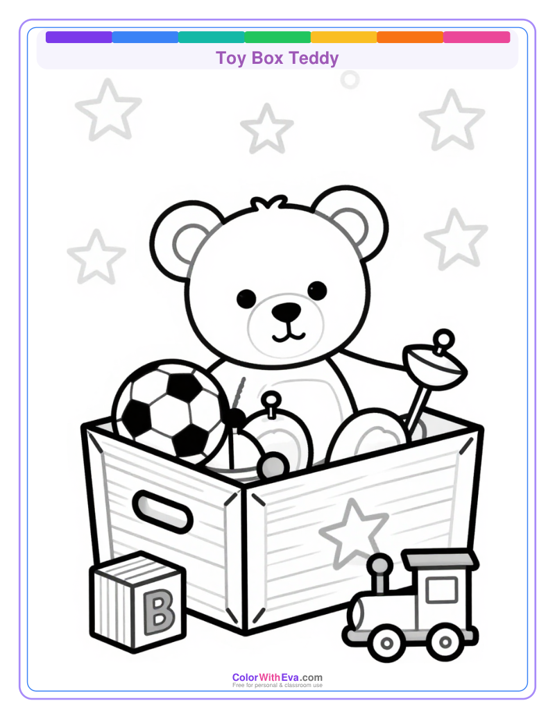 Toy Box Teddy preview