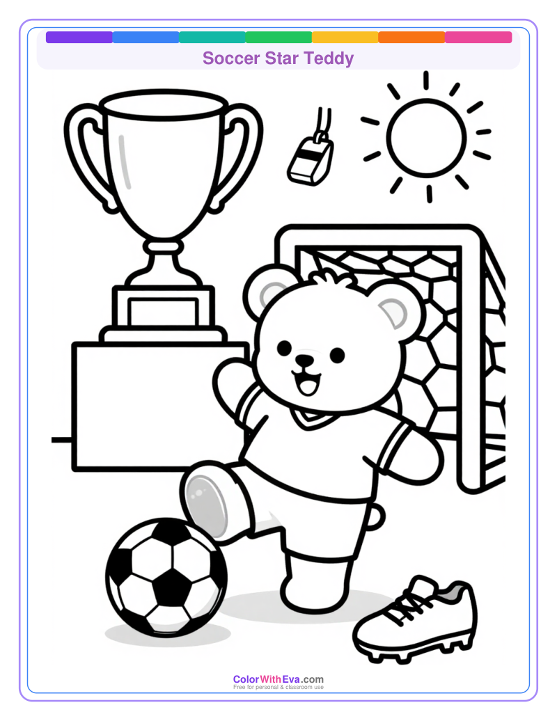 Soccer Star Teddy preview