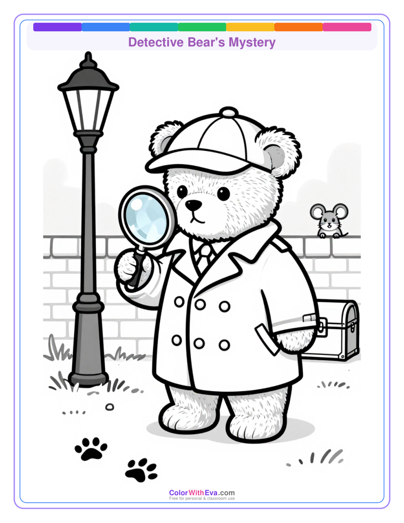 Detective Bear's Mystery preview
