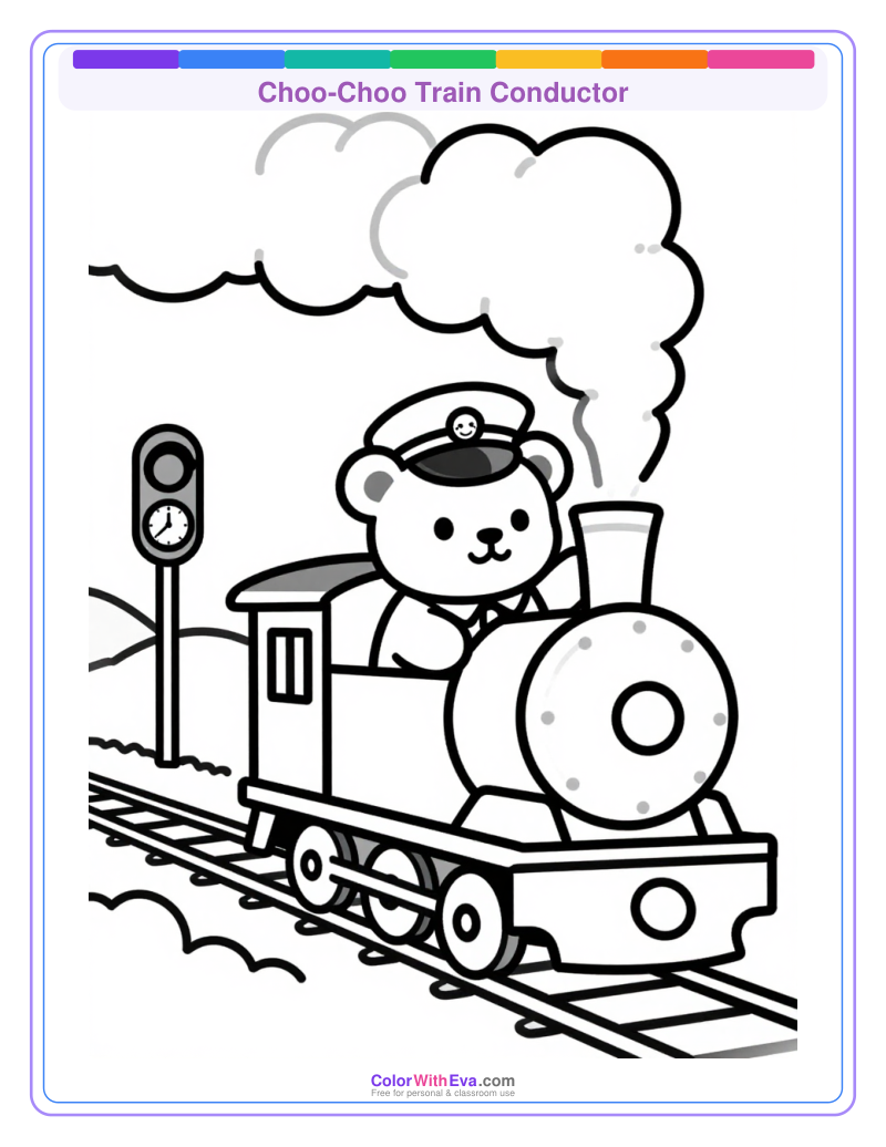 Choo-Choo Train Conductor preview