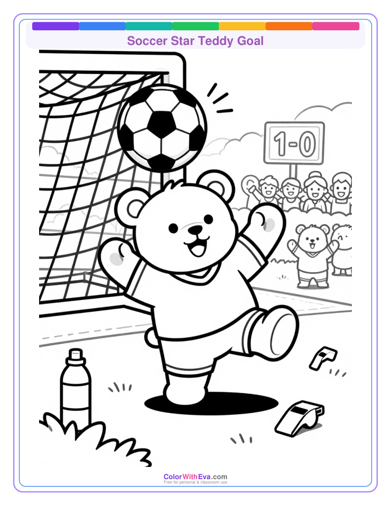 Soccer Star Teddy Goal thumbnail