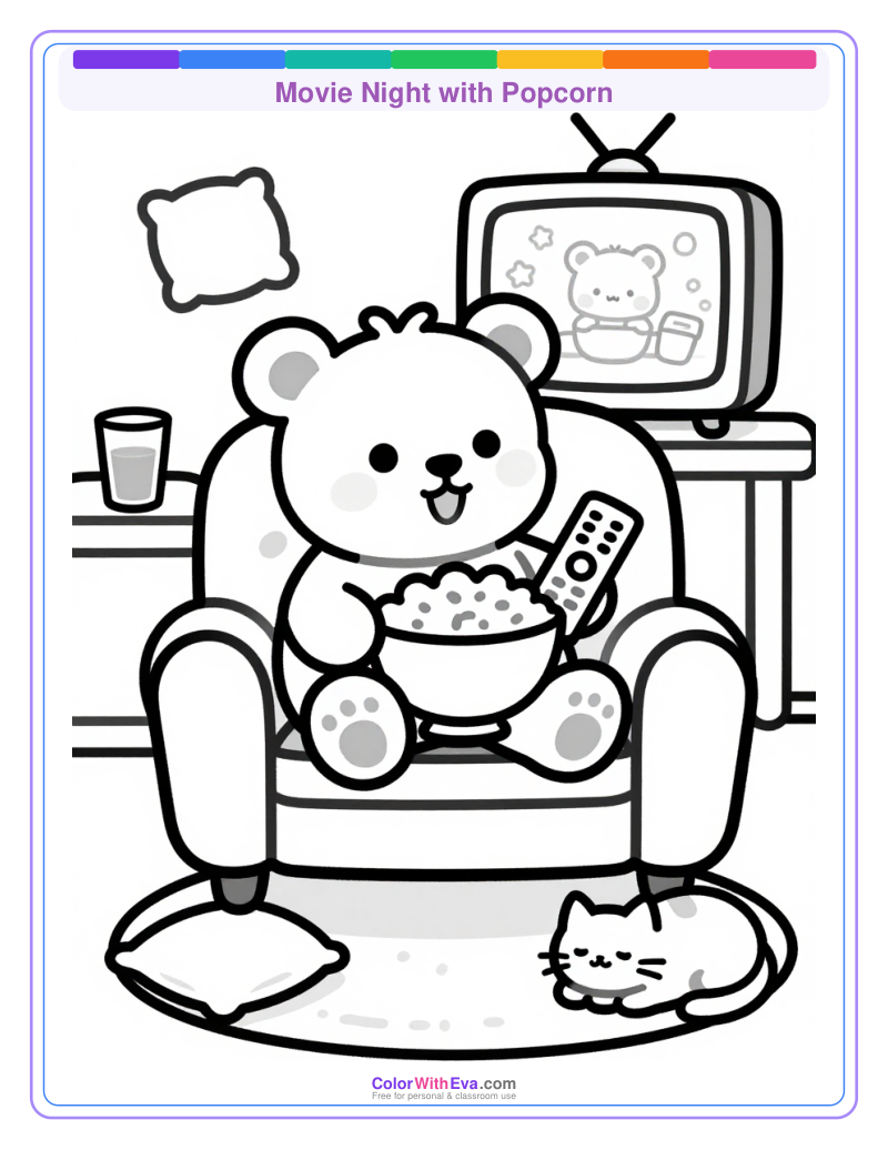 Movie Night with Popcorn preview