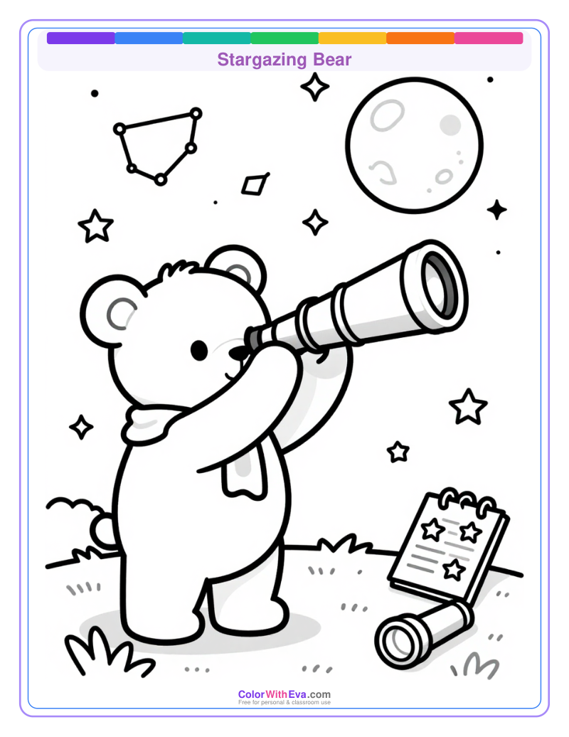 Stargazing Bear preview