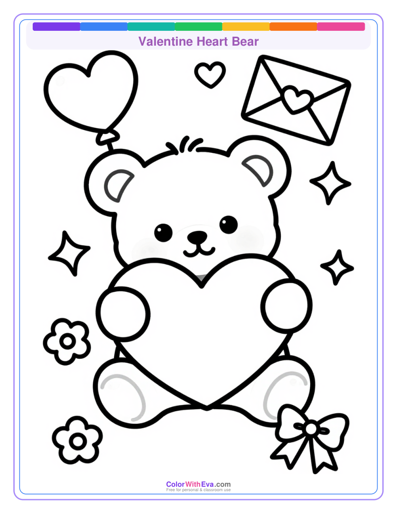 Valentine Heart Bear preview
