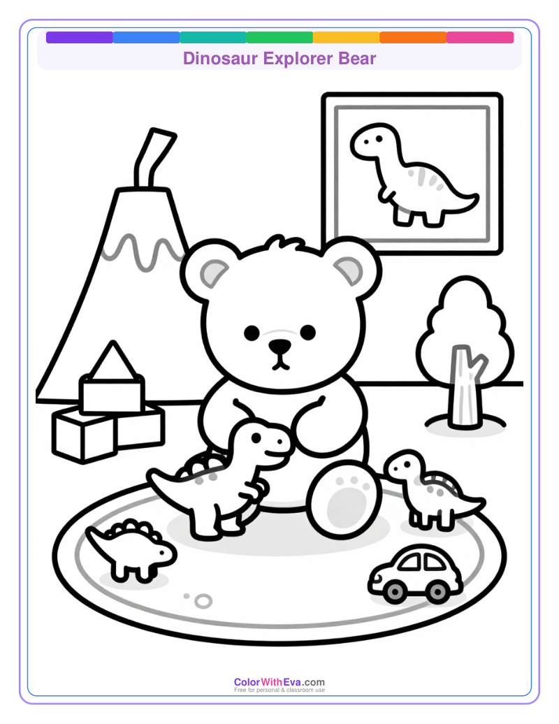 Dinosaur Explorer Bear preview