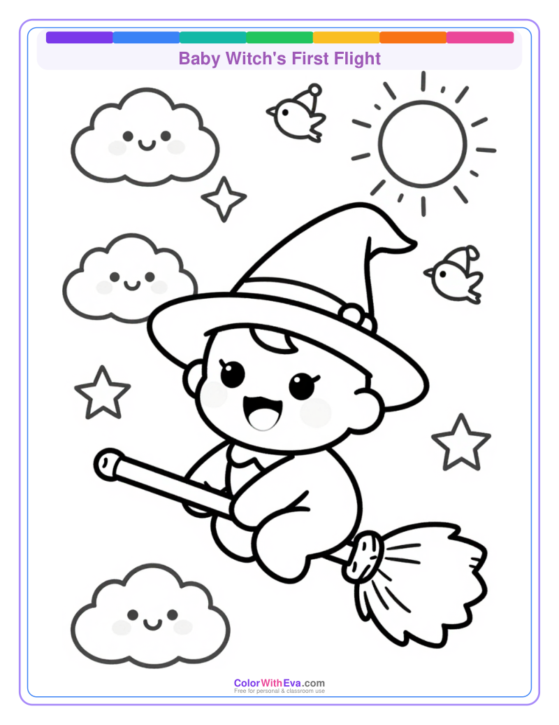 Baby Witch's First Flight thumbnail