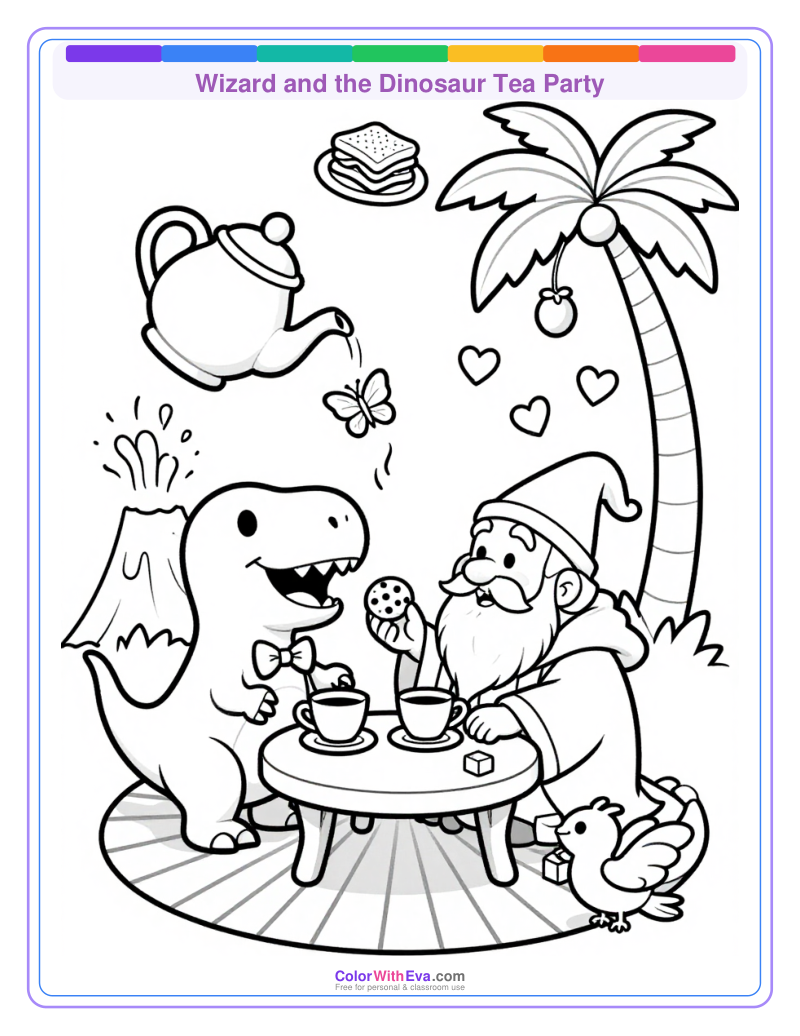 Wizard and the Dinosaur Tea Party thumbnail