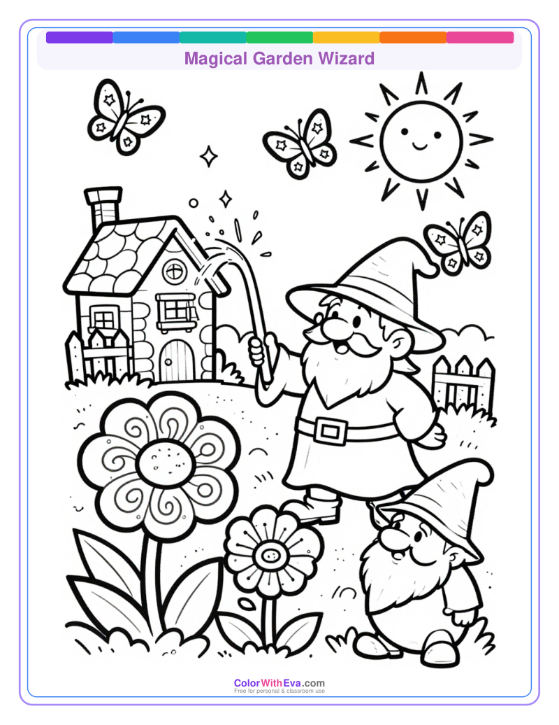 Magical Garden Wizard preview