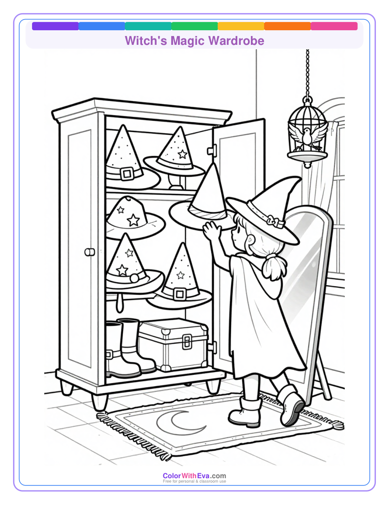 Witch's Magic Wardrobe preview