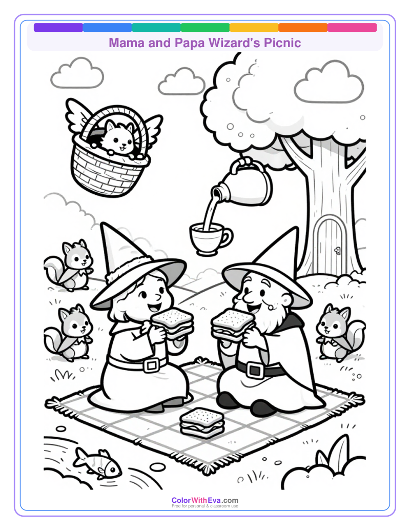 Mama and Papa Wizard's Picnic thumbnail