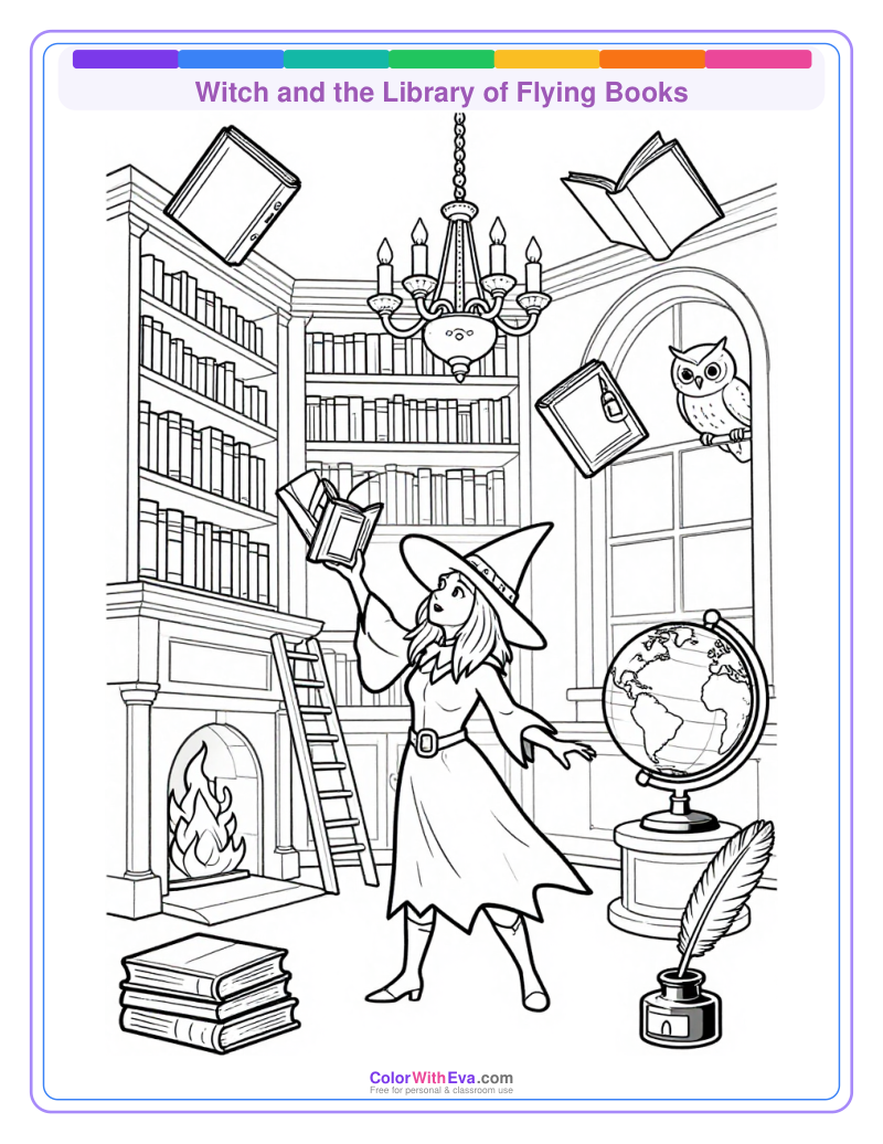 Witch and the Library of Flying Books thumbnail