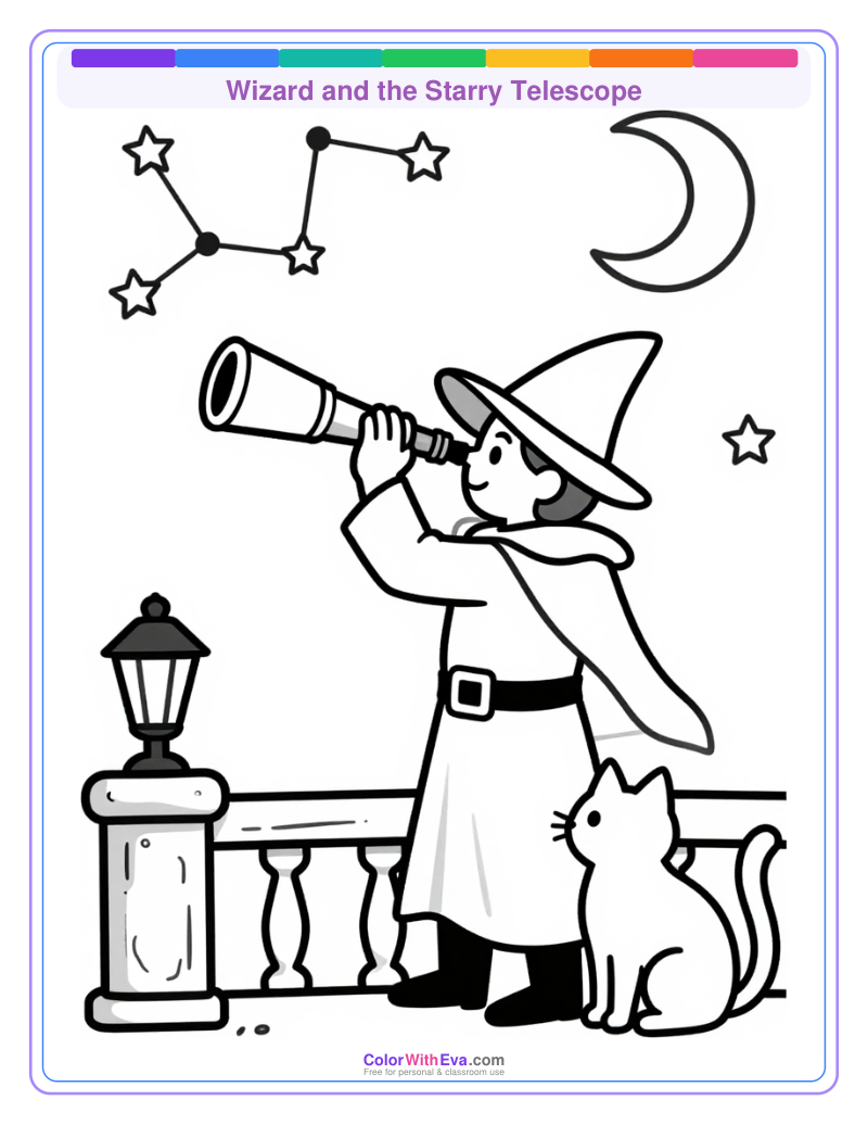 Wizard and the Starry Telescope preview