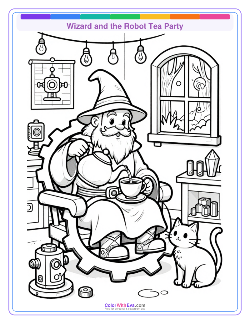 Wizard and the Robot Tea Party thumbnail
