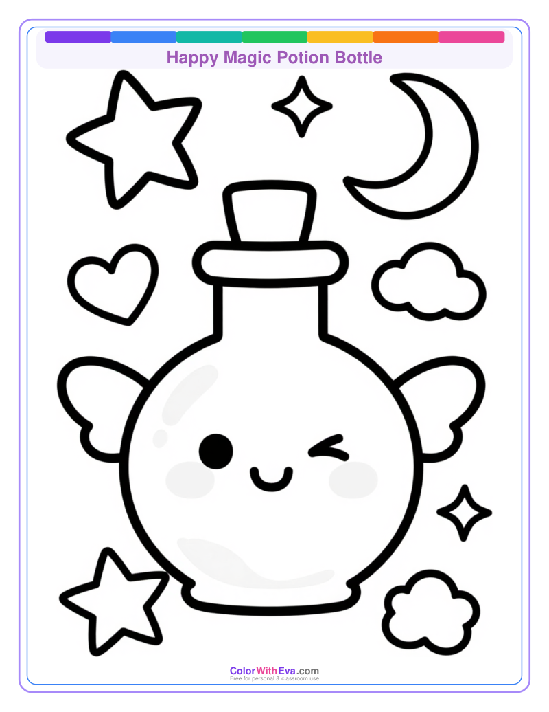 Happy Magic Potion Bottle preview