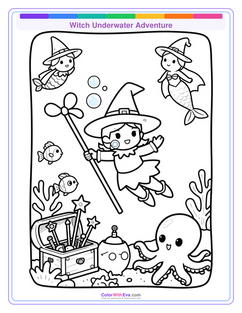 Witch Underwater Adventure thumbnail