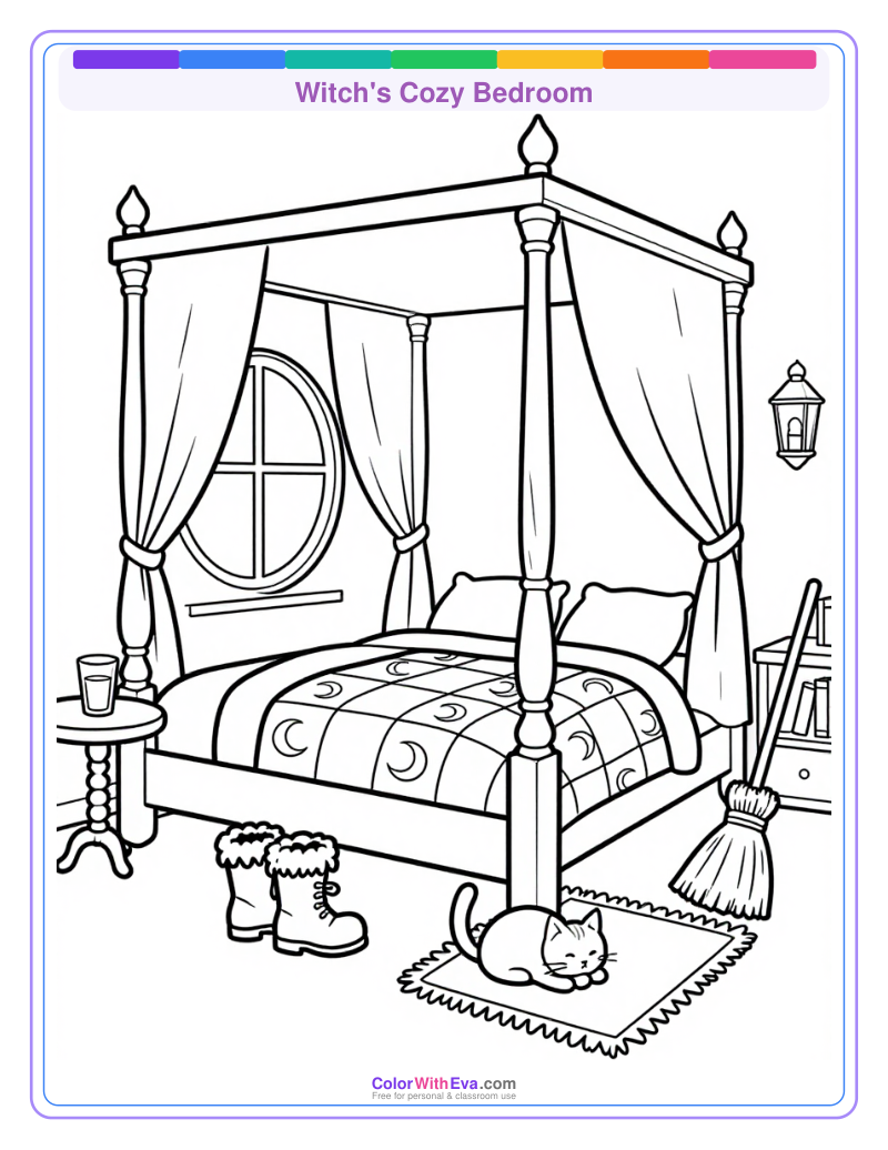 Witch's Cozy Bedroom preview