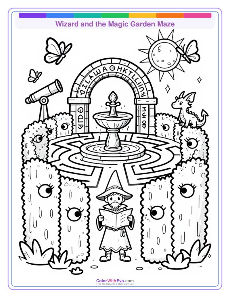 Wizard and the Magic Garden Maze thumbnail