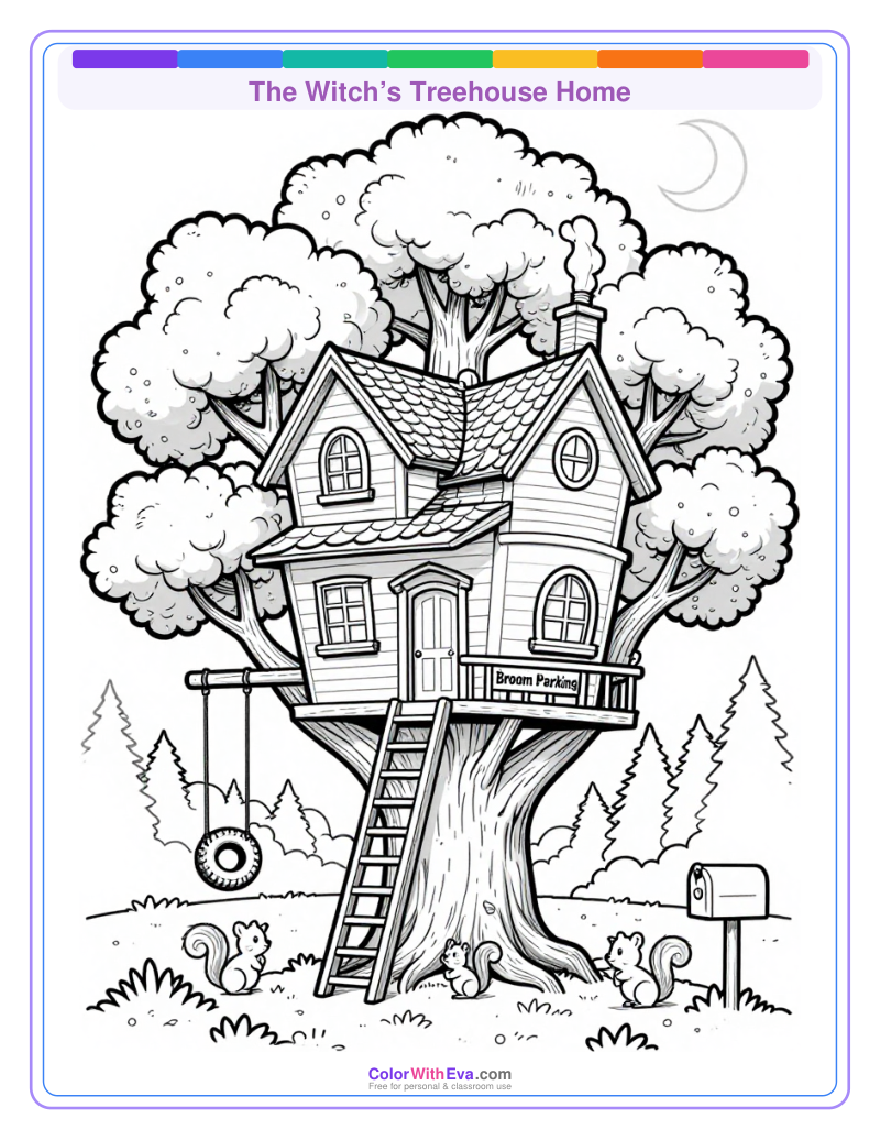 The Witch’s Treehouse Home preview