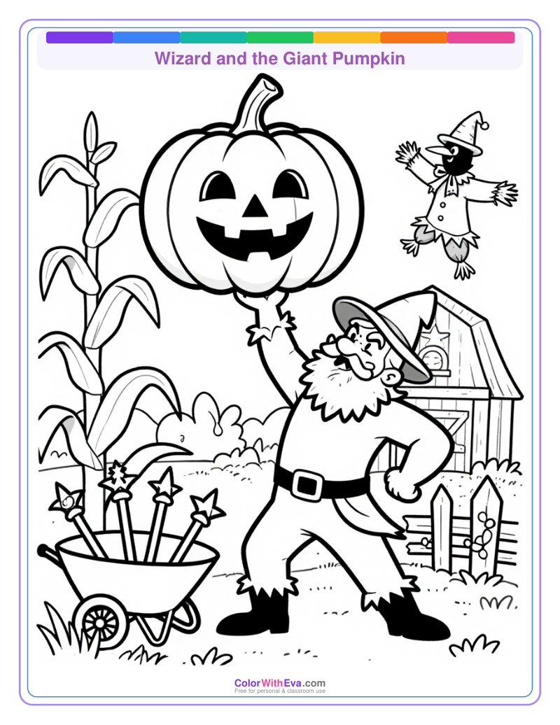 Wizard and the Giant Pumpkin thumbnail